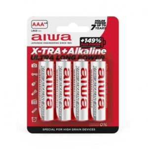 AIWA patareid Blister 4x AAA AB-AAALR03/4
